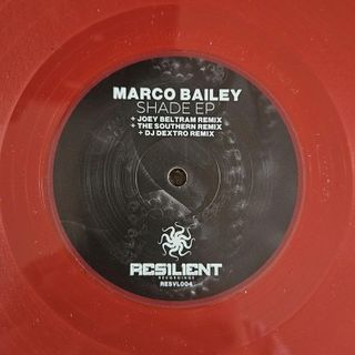 Marco Bailey — Shade EP vinyl cover