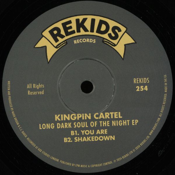 Kingpin Cartel — Long Dark Soul Of The Night vinyl cover