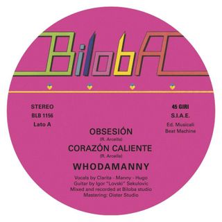 Whodamanny — Obsesión / Corazón Caliente vinyl cover