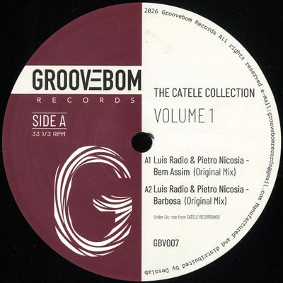 Various — THE CATELE COLLECTION vinyl cover