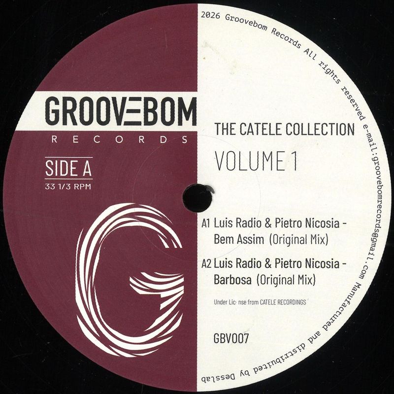 Various — THE CATELE COLLECTION vinyl cover