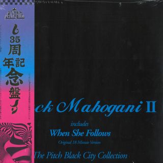 Moodymann — Black Mahogani II LP vinyl cover