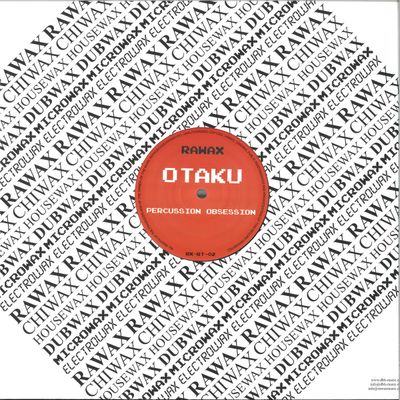 Otaku — PERCUSSION OBSESSIONS vinyl cover