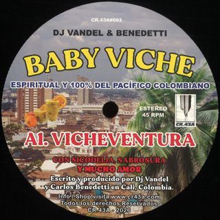 DJ Vandel, Benedetti — Baby Viche EP vinyl cover