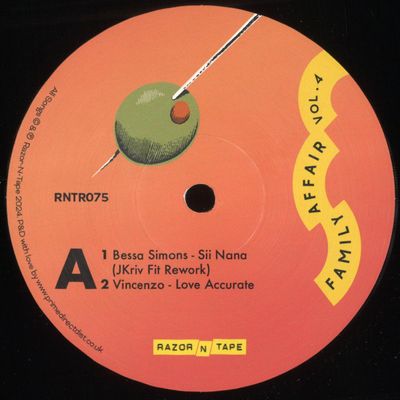Various — Family Affair Vol. 4 vinyl cover