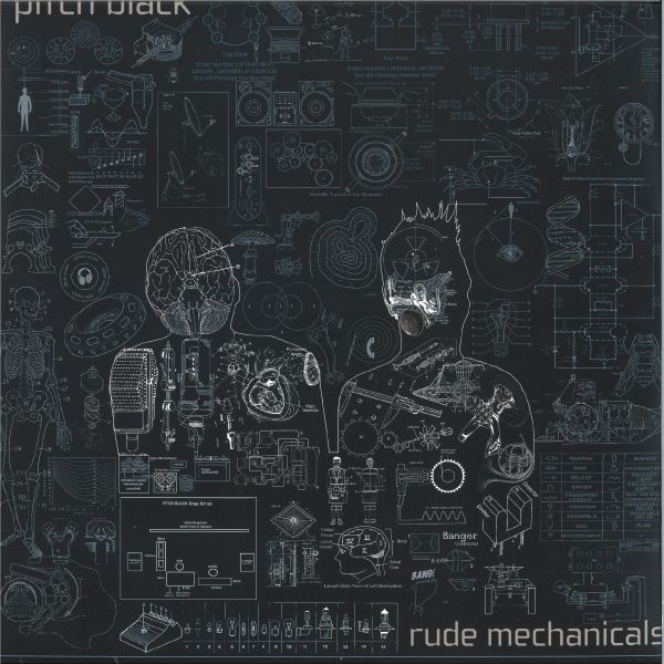 Pitch Black — Rude Mechanicals LP 2x12" vinyl cover