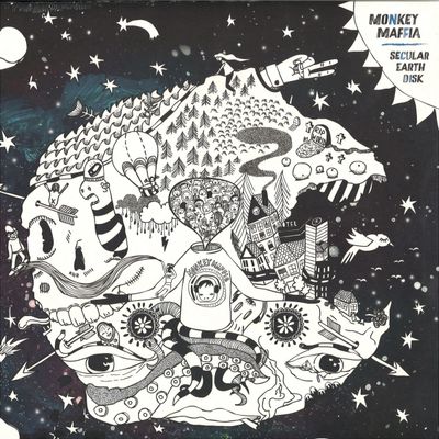 Monkey Maffia — Secular Earth Disk vinyl cover