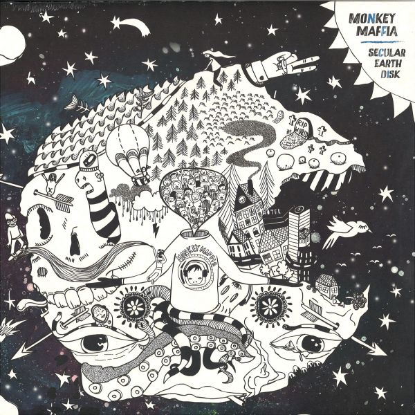 Monkey Maffia — Secular Earth Disk vinyl cover