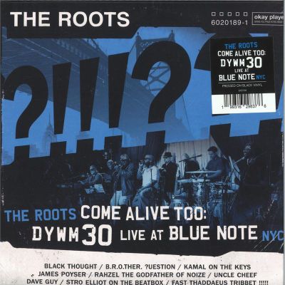 The Roots — The Roots Come Alive Too: DYWM30 Live at Blue Note NYC! (LP 2x12") vinyl cover