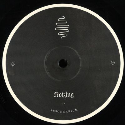 Notzing — Resomnarium 12" vinyl cover