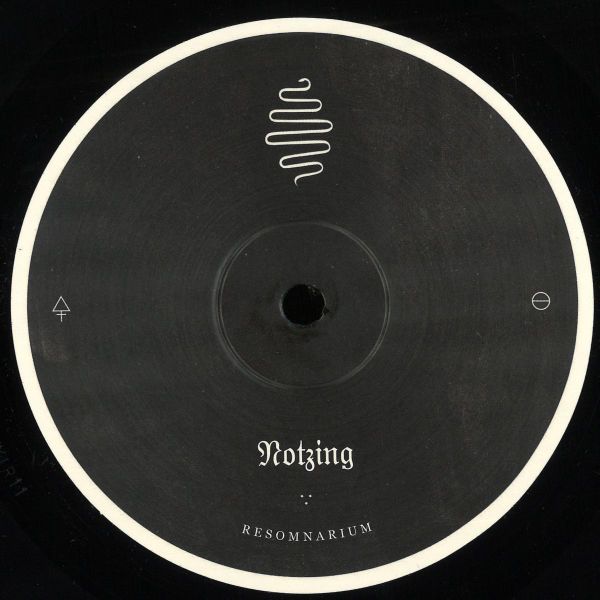 Notzing — Resomnarium 12" vinyl cover
