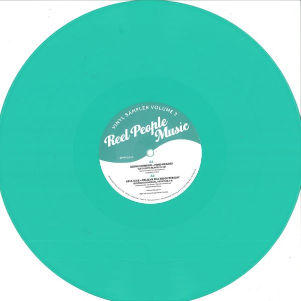 Various — REEL PEOPLE MUSIC : VINYL SAMPLER VOLUME 3 vinyl cover