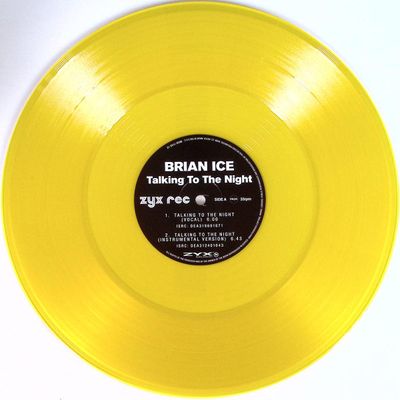 Brian Ice — Talking To The Night LP vinyl cover
