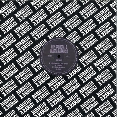 Hey! Cabrera, Marta Paradise — GO BY NIGHT EP vinyl cover