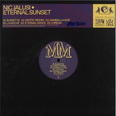 Nic Jalusi — Eternal Sunset EP vinyl cover