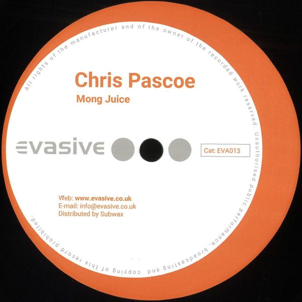 Chris Pascoe — Mong Juice / Trippy Breakfast vinyl cover