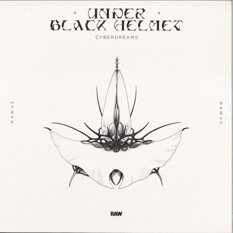 Under Black Helmet — Cyberdreams EP vinyl cover