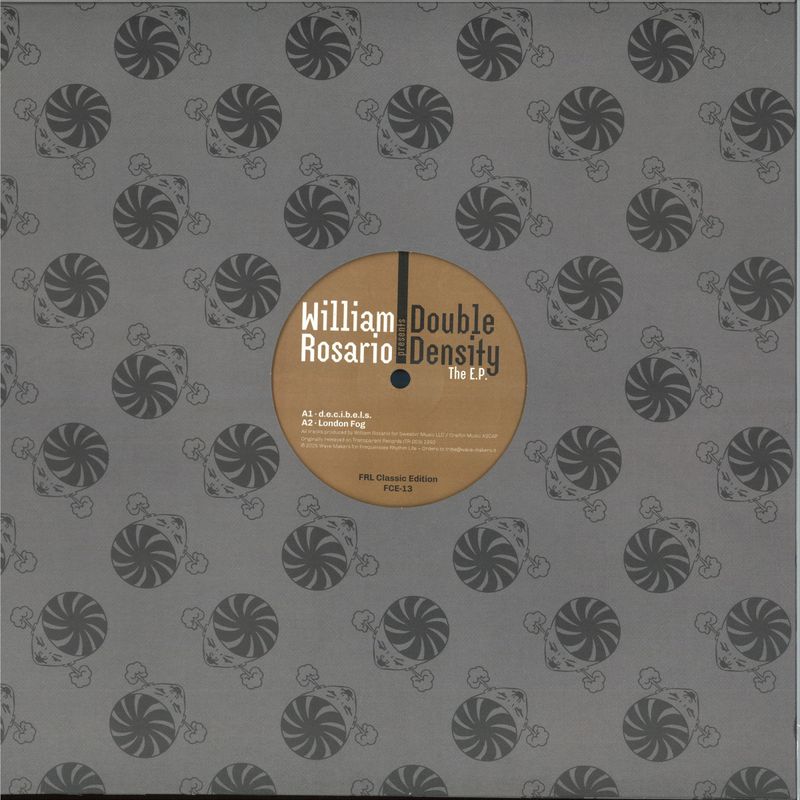 William Rosario, Double Density — The E.P. vinyl cover