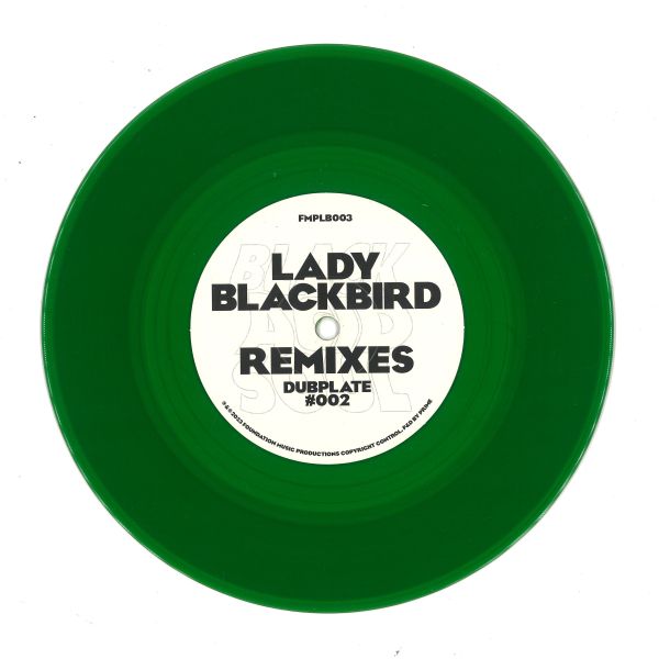 Lady Blackbird — Remix Dubplate #002 vinyl cover