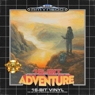 Amynedd — 16-Bit Adventure (TAPE) vinyl cover