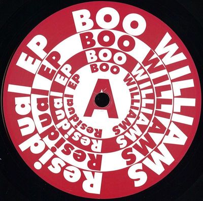 Boo Williams — Residual Ep vinyl cover