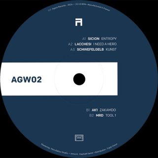 Various Artists — Agora Wax 02 vinyl cover