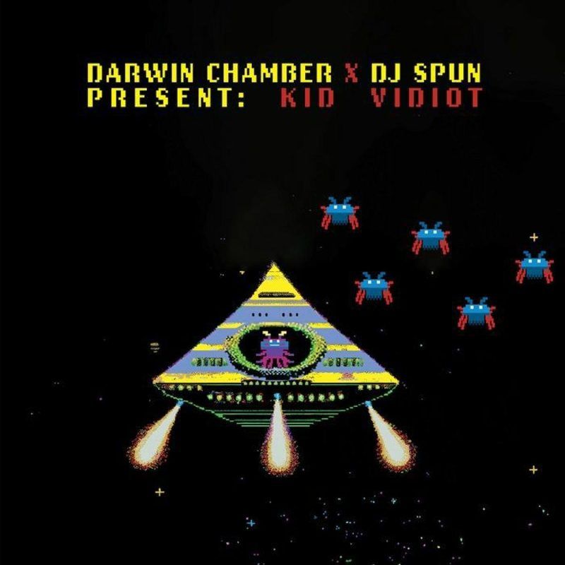 Darwin Chamber / DJ Spun — Kid Vidiot vinyl cover