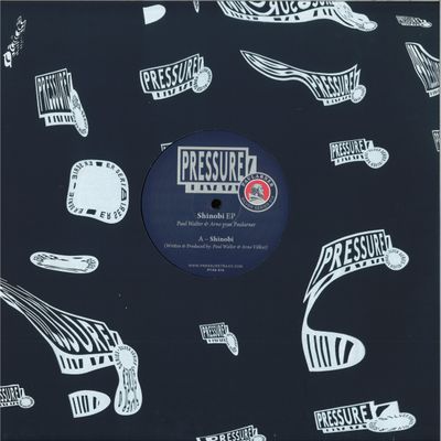 Paularner, Paul Walter, Arno — Shinobi EP vinyl cover