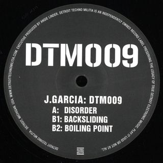 J.Garcia — DTM009 LP vinyl cover