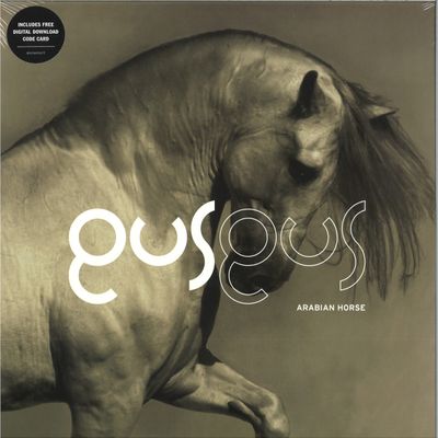 Gus Gus — Arabian Horse LP 2x12" vinyl cover