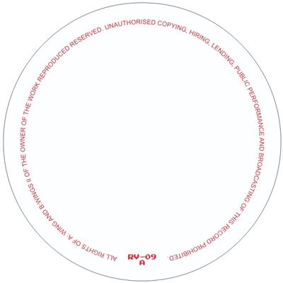 Ricardo Villalobos — WINGS vinyl cover