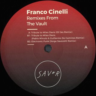 Franco Cinelli — Remixes From The Vault vinyl cover