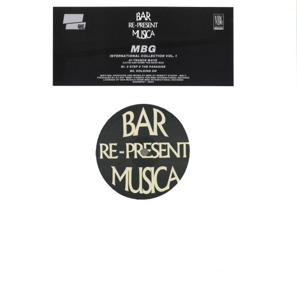 Mbg — International Trance Collection Vol. 1 vinyl cover