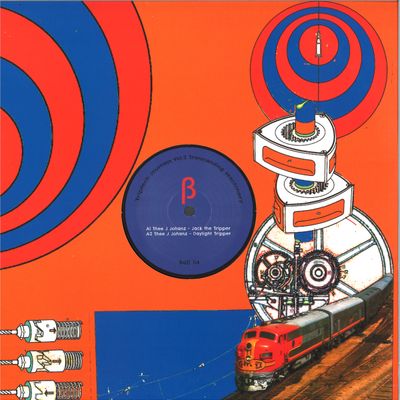 Thee J Johanz — TRIPTECH JOURNEYS VOL.2 TRANCEDENTING MACHINES vinyl cover