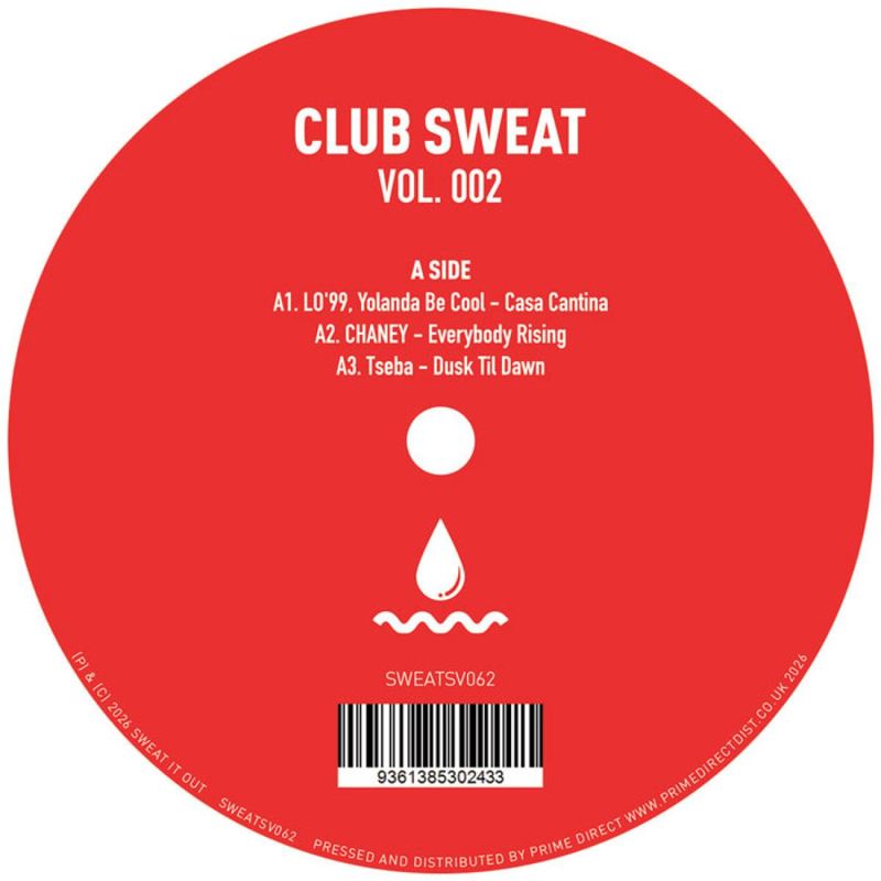 Various — Club Sweat Vol. 2 vinyl cover