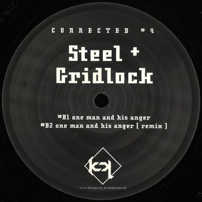 Gridlock, Steel, Biochip C — The Connected Series #4 vinyl cover