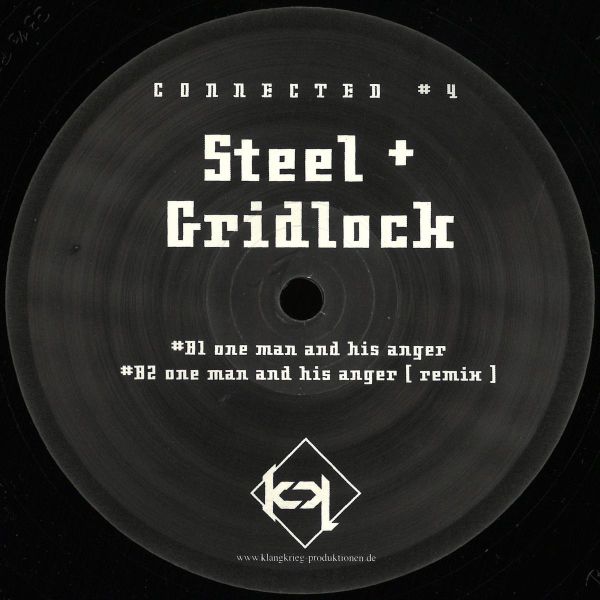 Gridlock, Steel, Biochip C — The Connected Series #4 vinyl cover