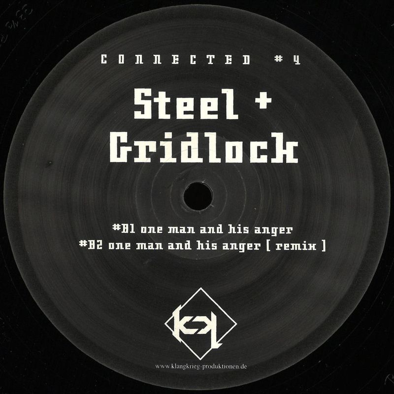 Gridlock, Steel, Biochip C — The Connected Series #4 vinyl cover