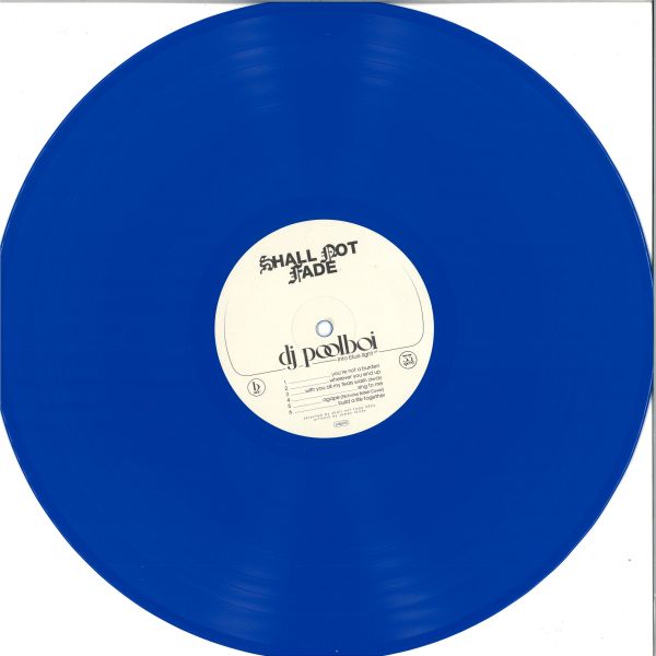 Dj Poolboi — Into Blue Light LP vinyl cover