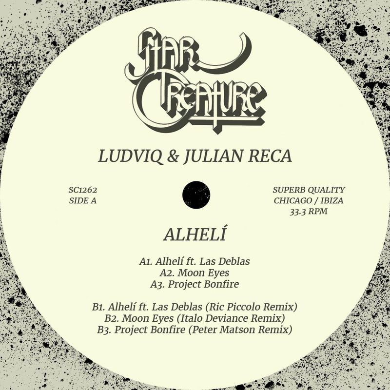Julian Reca, Ludviq — Alhelí vinyl cover