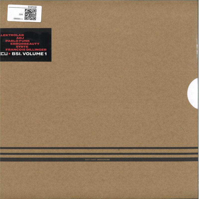 Various — Bass Scene Investigation Vol 1 vinyl cover