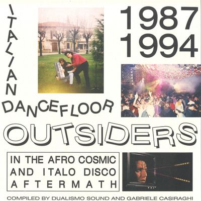 Various — Italian Dancefloor Outsiders 1987-1994 (2x12") vinyl cover