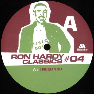 Ron Hardy — Classics - Vol.4 vinyl cover