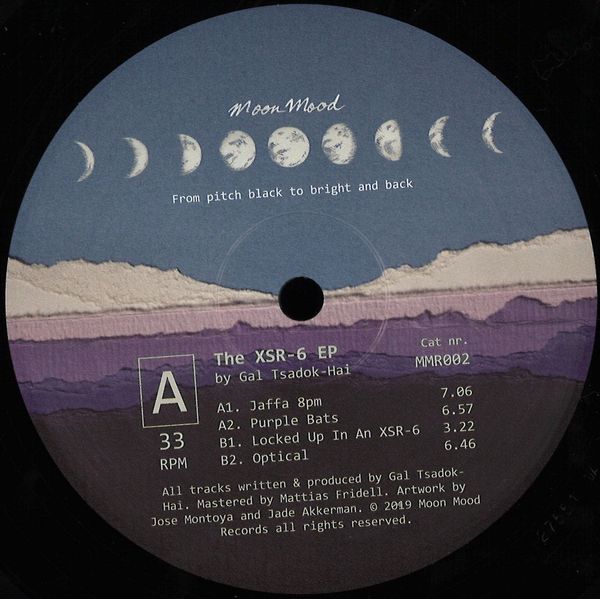 Gal Tsadok-Hai — THE XSR-6 vinyl cover