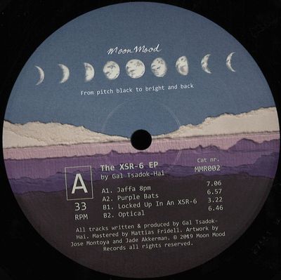 Gal Tsadok-Hai — THE XSR-6 vinyl cover