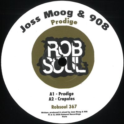 Joss Moog, 908 — Prodige EP vinyl cover