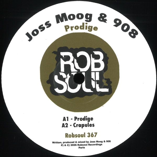 Joss Moog, 908 — Prodige EP vinyl cover