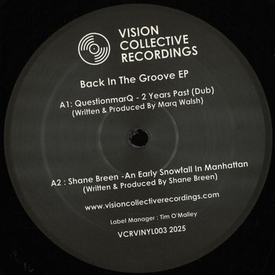 Various — Back In The Groove EP vinyl cover