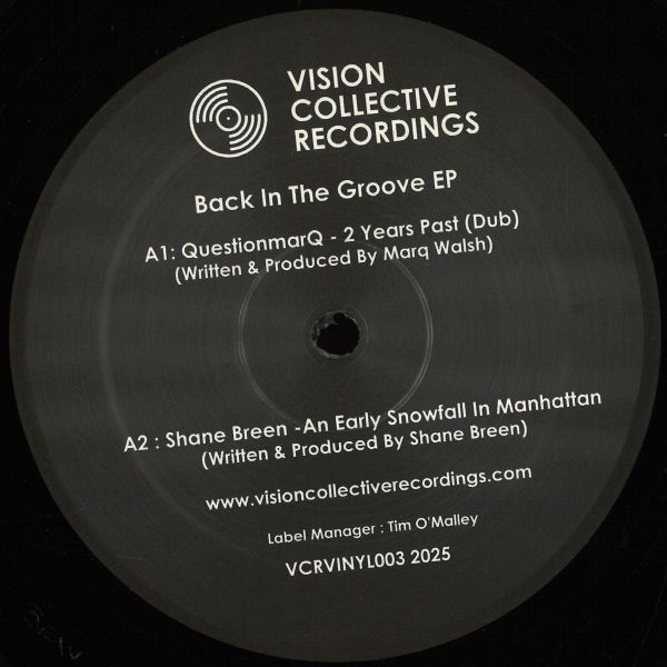 Various — Back In The Groove EP vinyl cover