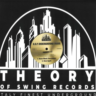 R.O.P Underground Traxx — Project #2 vinyl cover